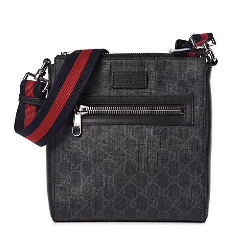 gucci supreme messenger bag|gg black small messenger bag.